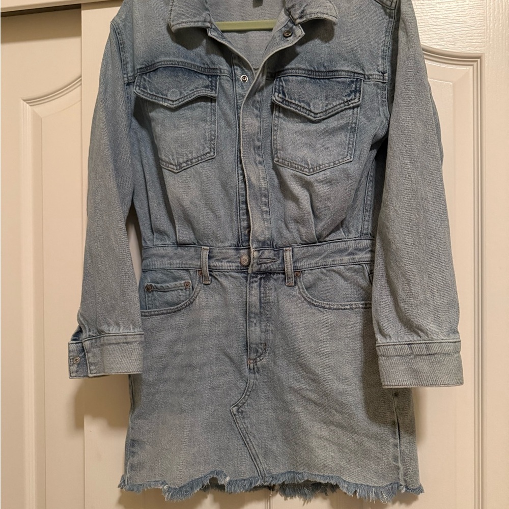 Sexy jeans dress one piece